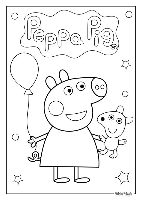 Peppa Coloring Pages