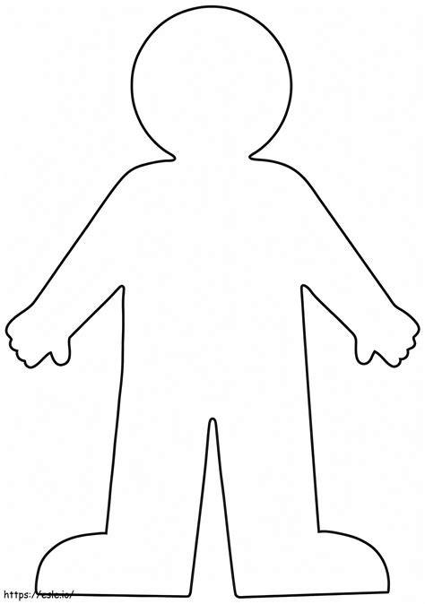 Person Coloring Sheet