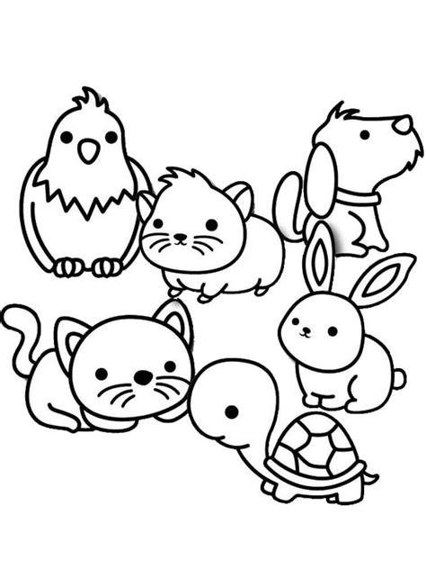 Pet Coloring Pages Printable