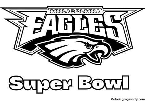 Philadelphia Eagles Printable Coloring Pages