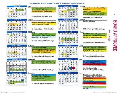 Philadelphia School Calendar 2025 2026 2027