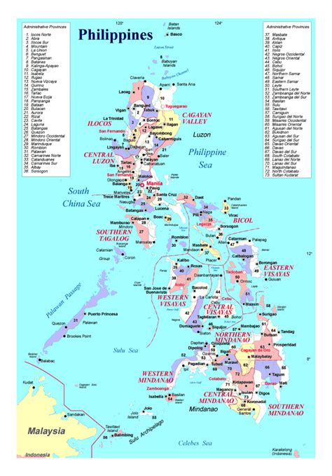 Philippine Map Printable