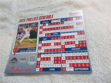 Phillies Schedule 2025 Printable