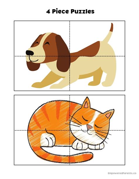 Picture Puzzles For Kids Printable
