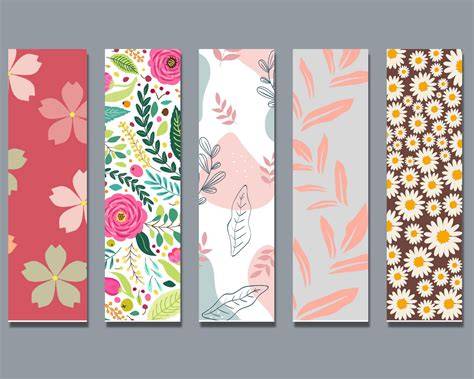 Pinterest Printable Bookmarks