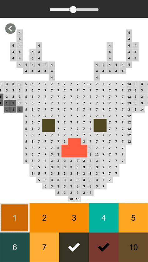 Pixel Art Color By Numbers