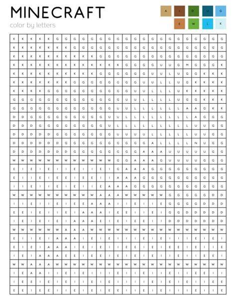 Pixel Art Colouring Pages