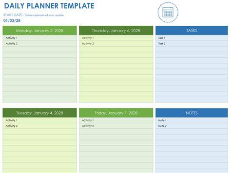 calendar template for google sheets