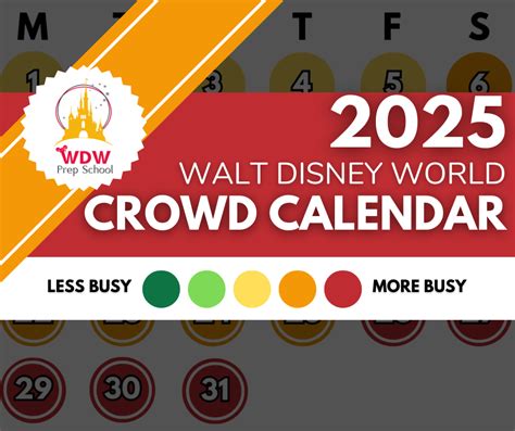crowd calendar disney world