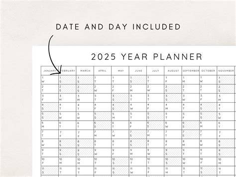 free printable 2025 calendar printable