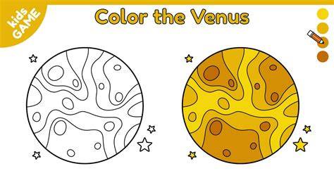 Planet Venus Coloring Pages