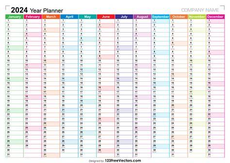 free 2024 printable calendar one page