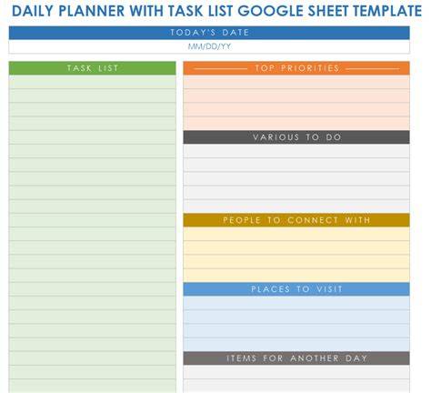 google sheet calendar template