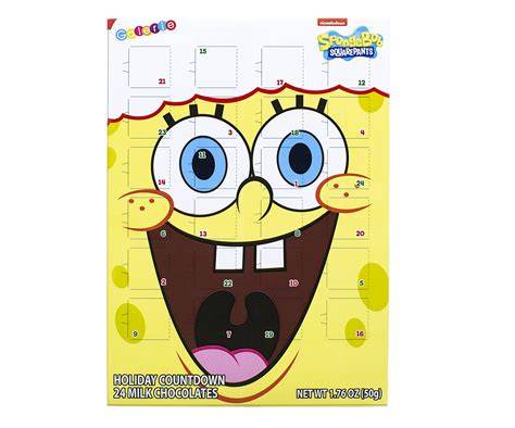 spongebob squarepants advent calendar