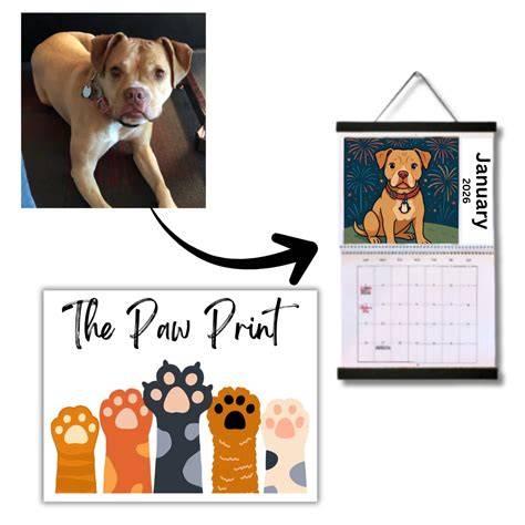 the paw print calendar legit