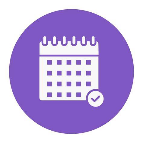 Png Purple White Calendar