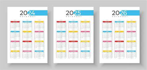 Pocket Calendar 2024 And 2025