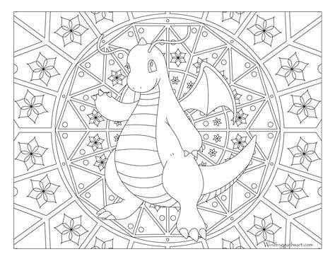 Pokemon Adult Coloring Pages