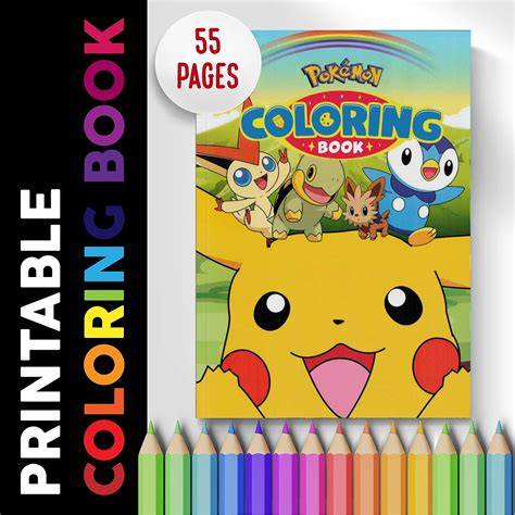 Pokemon Coloring Book Pdf