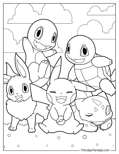 Pokemon Colouring Pages Pdf