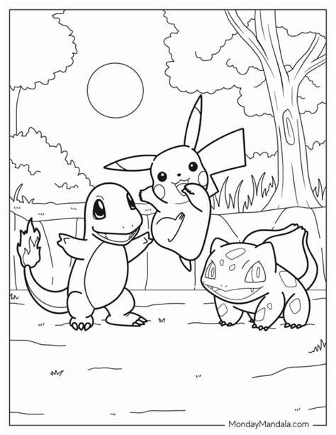 Pokemon Colouring Pages