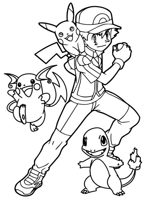 Pokemon Printable Coloring