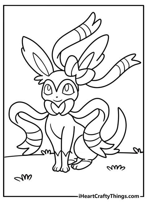Pokemon Sylveon Coloring Pages