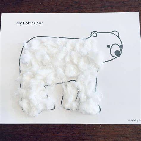 Polar Bear Printable Template