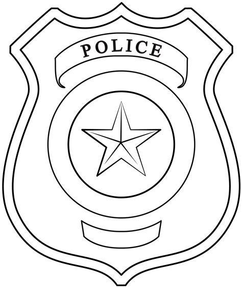 Police Officer Badge Printable