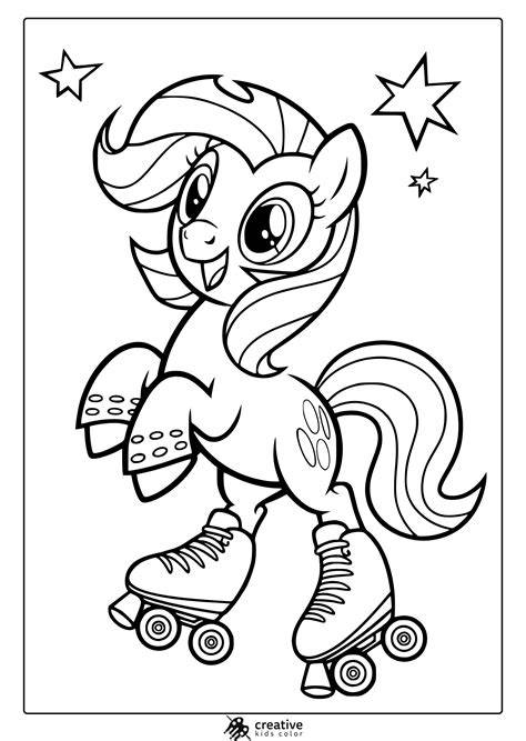 Pony Coloring Sheet