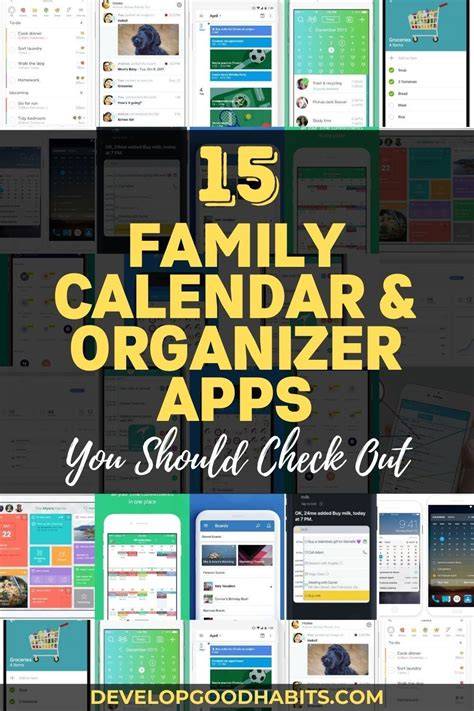 calendar for family app