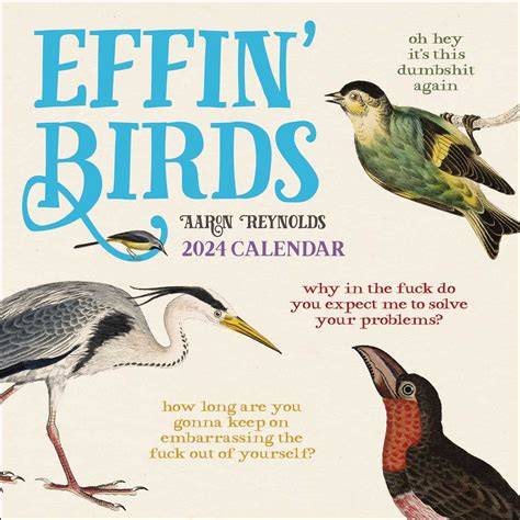 effin birds calendar
