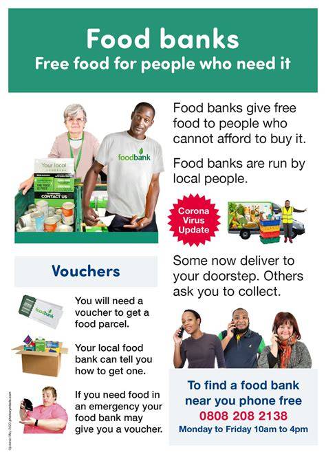 food bank calendar