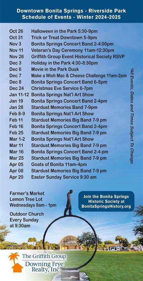 winter park fl events calendar