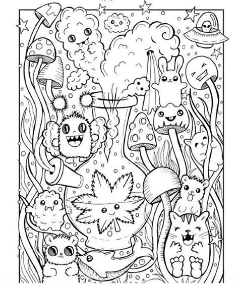 Pothead Printable Stoner Coloring Pages