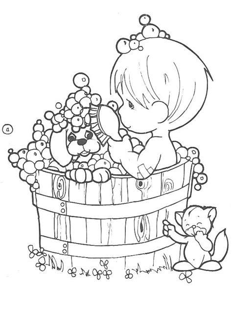 Precious Moments Printable Coloring Pages