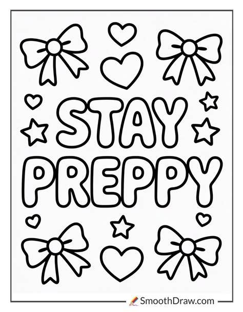 Preppy Coloring