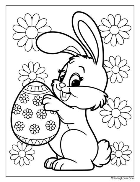 Preschool Easter Egg Coloring Pages