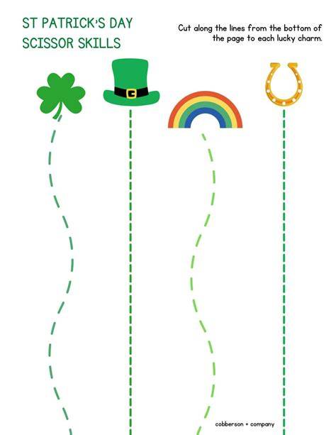 Preschool St Patrick S Day Printables