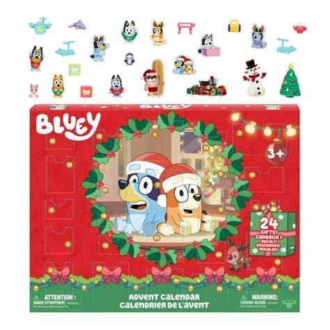 bluey christmas calendar