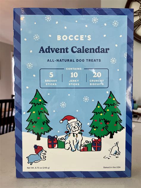 dog treat advent calendar