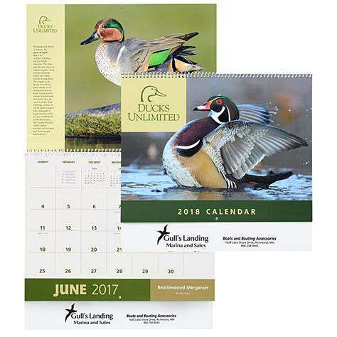 ducks unlimited calendar