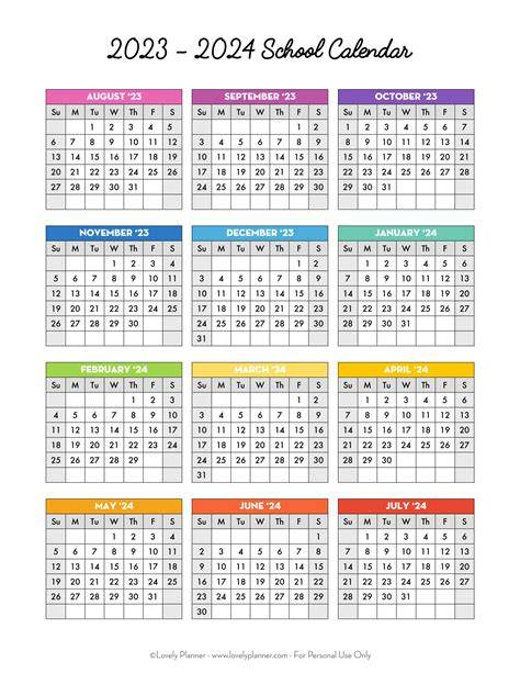 Primrose School Calendar 2024