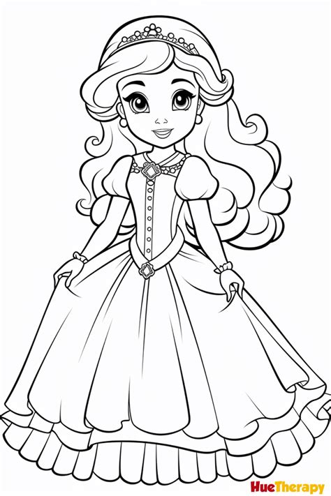Princess Coloring Pages Free