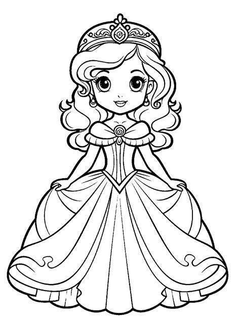 Princess Coloring Sheet