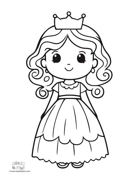 Princess Coloring Sheets Printable