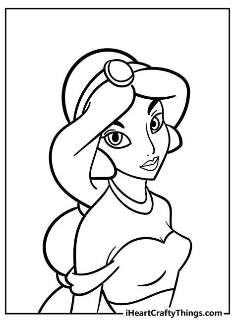 Princess Jasmine Coloring Pages