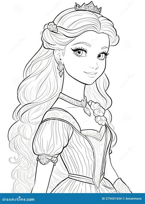 Princess Pictures To Color