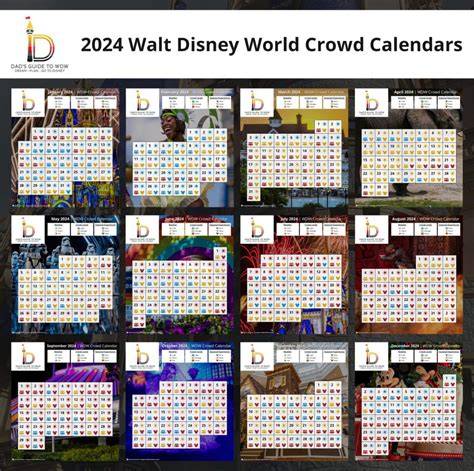 crowd calendar disney world