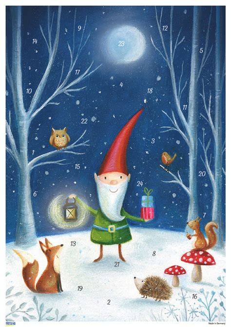 halloween gnome advent calendar